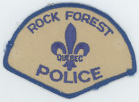 CANADA,QUEBEC,ROCK FOREST POLICE 1